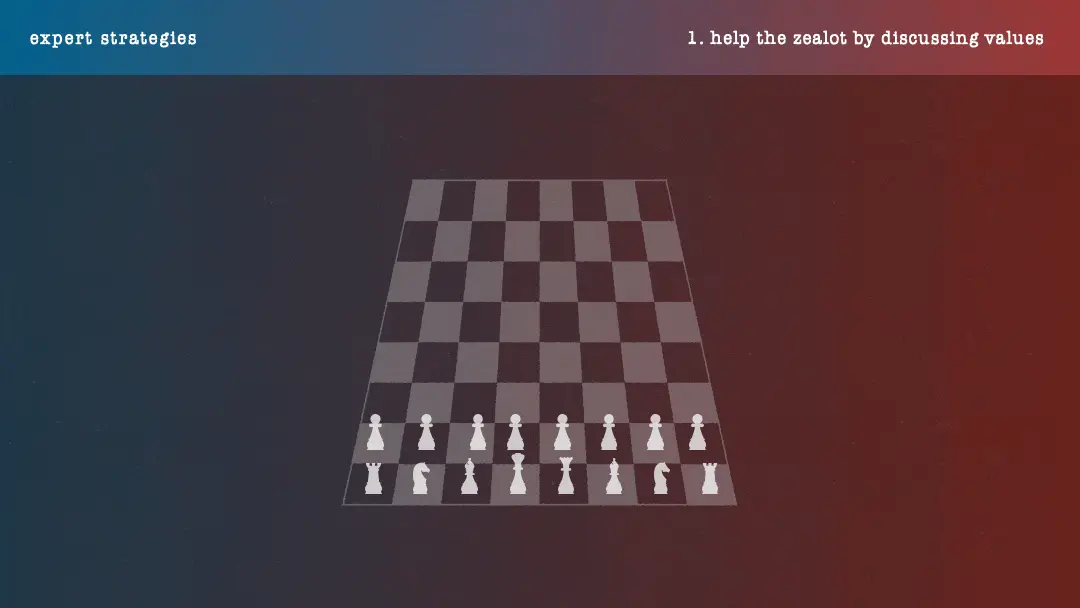 Hammer on a chess board animation